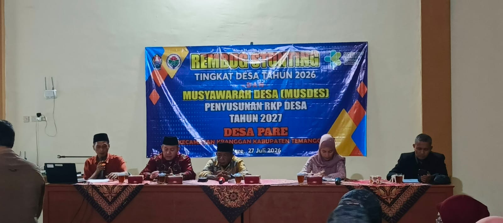 MUSDES RKPDes 2027 DAN REMBUG STUNTING